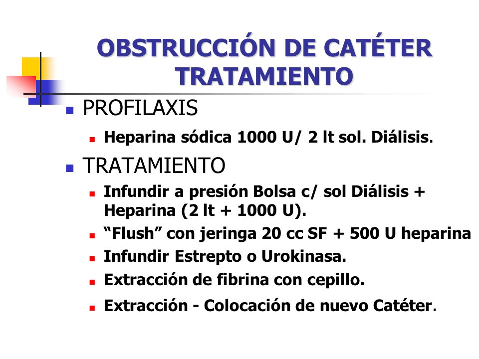 Fibrina en dialisis causas